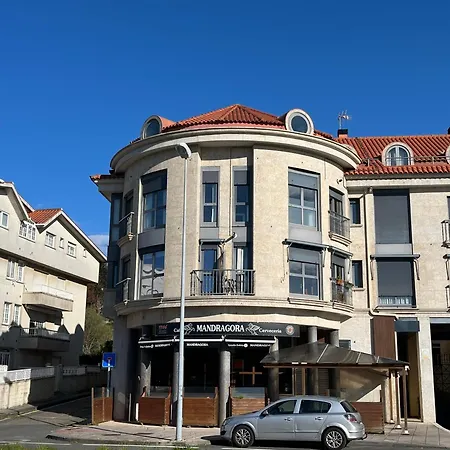 شقة Playa America Duplex Con Piscina Y Garaje نيغران