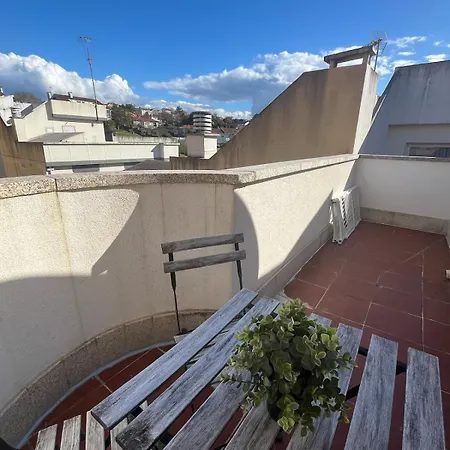 شقة Playa America Duplex Con Piscina Y Garaje